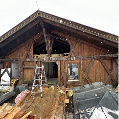 Baustellenupdate Teil 1: Pfiat di Dach